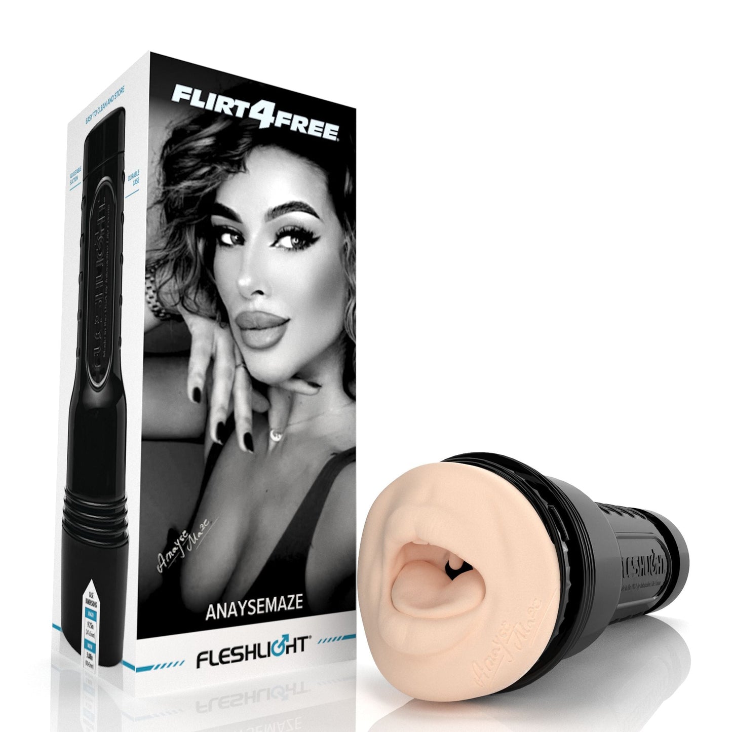 Anayse Maze Flirt4Free Fleshlight: Mouth Exclusive Mouth Fleshlight