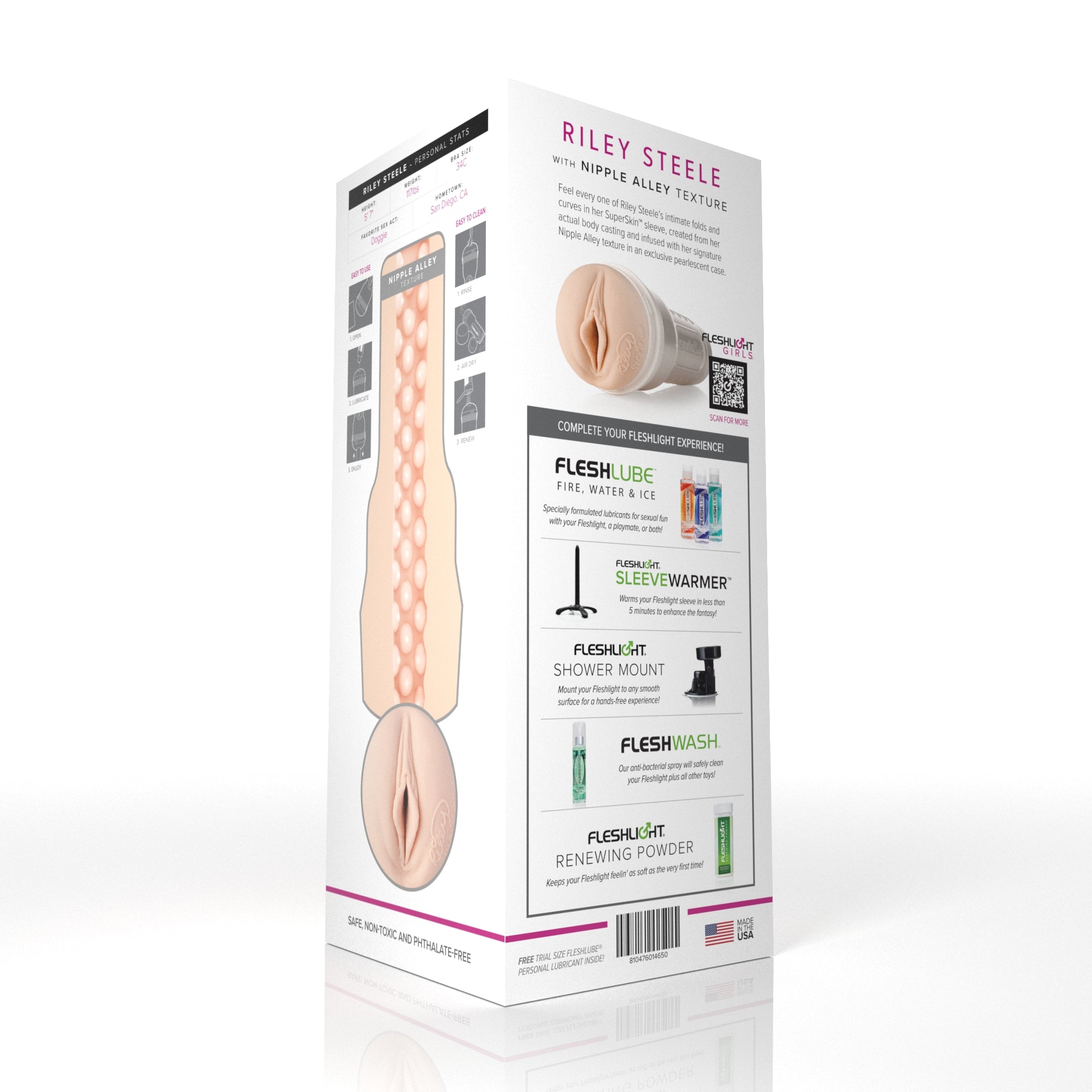 Riley Steele Fleshlight Lit (Butt) With case Fleshlight