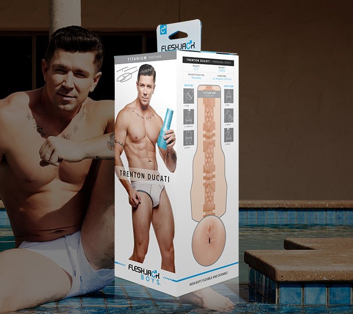 Fleshjack Boy Trenton Ducati Titanium